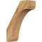 Ekena Millwork 4"W x 10"D x 14"H Legacy Rough Sawn Knee Brace, Western Red Cedar BRC04X10X14LEC00RWR - alternate 1